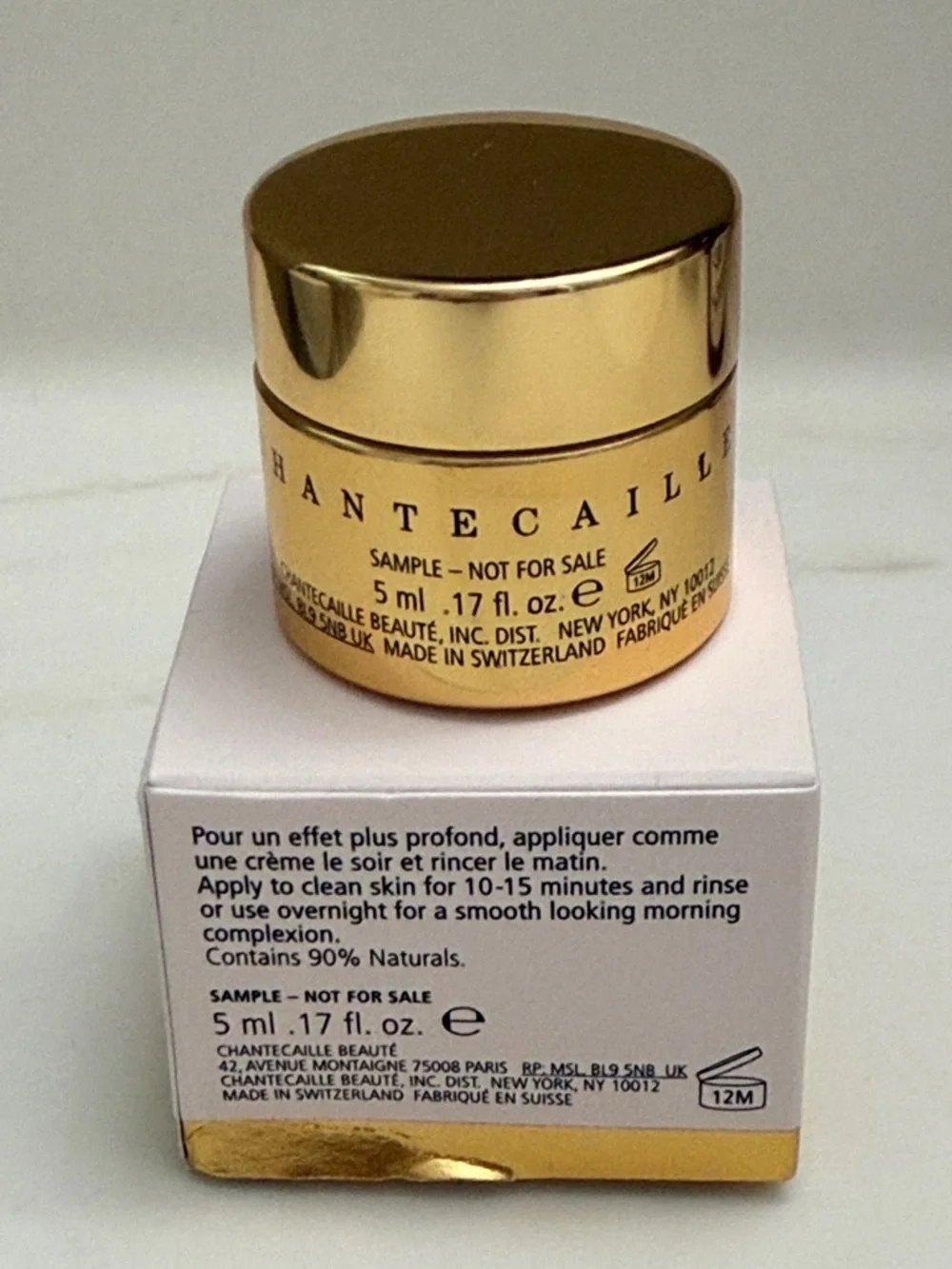 Chantecaille gold recovery